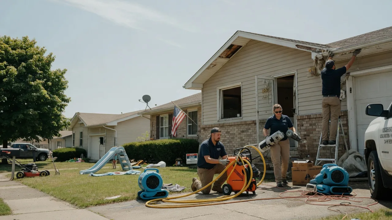Water Damage Restoration in Minford, OH near me